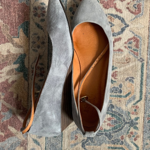 *Moving Sale* Madewell 1937 wedge ankle strap sandals - Picture 3 of 5
